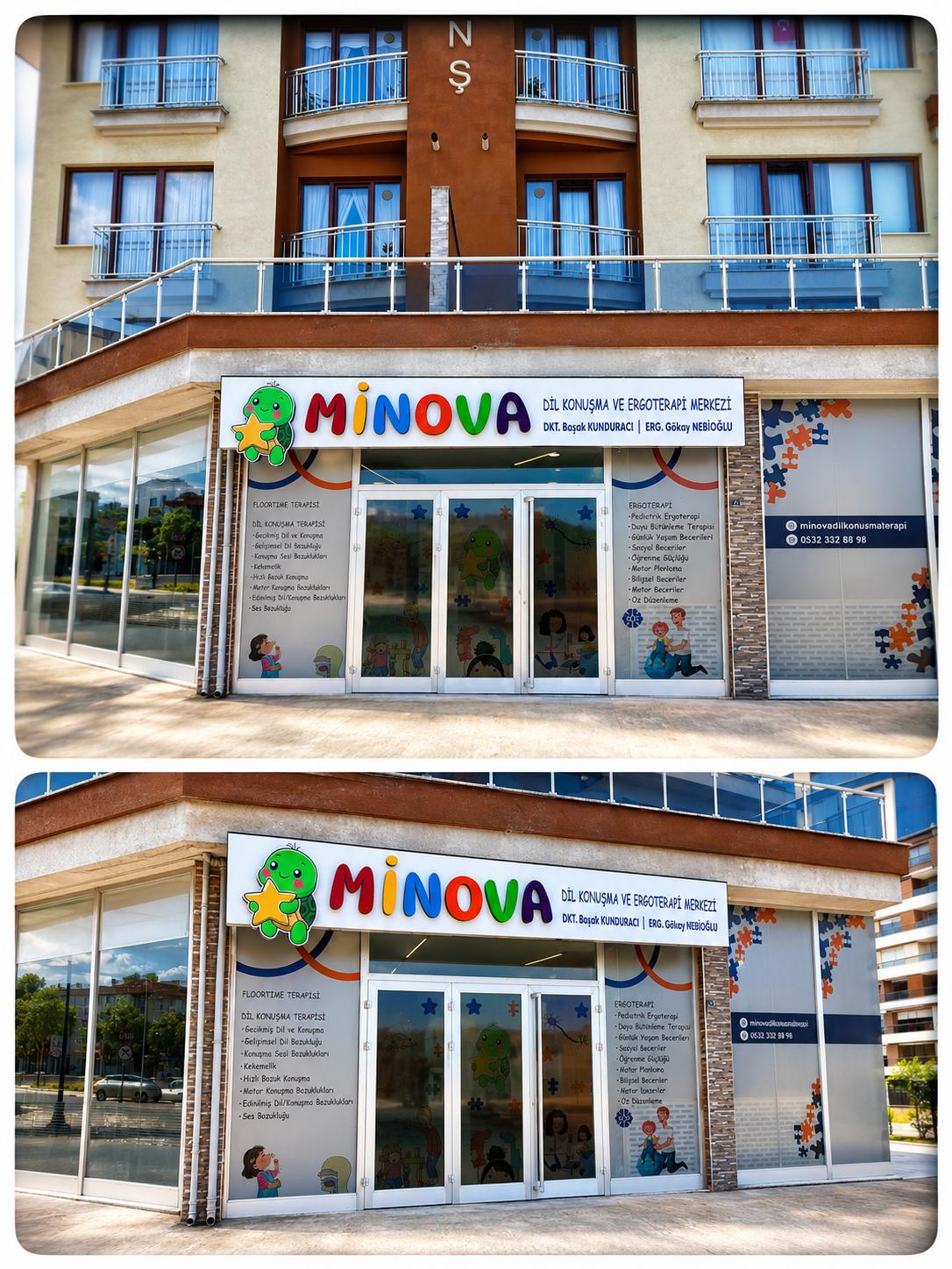 Minova merkezinin dış görünümü